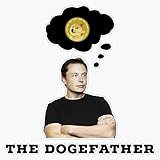 Elon Musk - Dogecoin - Cryptocurrency Sticker Vinyl Bumper Sticker Decal Waterproof 5'