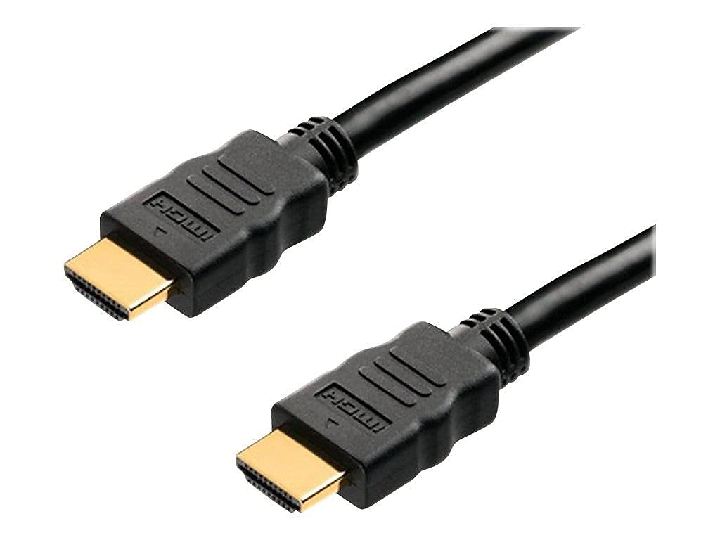 4xem Shielded HDMI with Ethernet Cable Black (4XHDMIMM50FT)