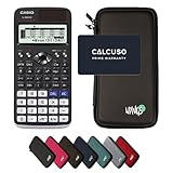 Contenu de la livraison : Casio FX-991EX, WYNGS étui de protection noir, garantie prolongée de CALCUSO