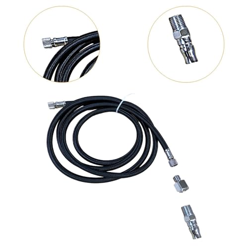 Qianly Mangueira de Aerógrafo de 5,9 Pés com Encaixe de 1/8'' para Vários Kits de Aerógrafo