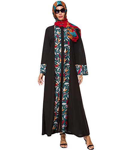 Alaysom Kaftan for Women Cocktail Long Sleeve Maxi Dress Formal Gown Evening Dress (3, S)