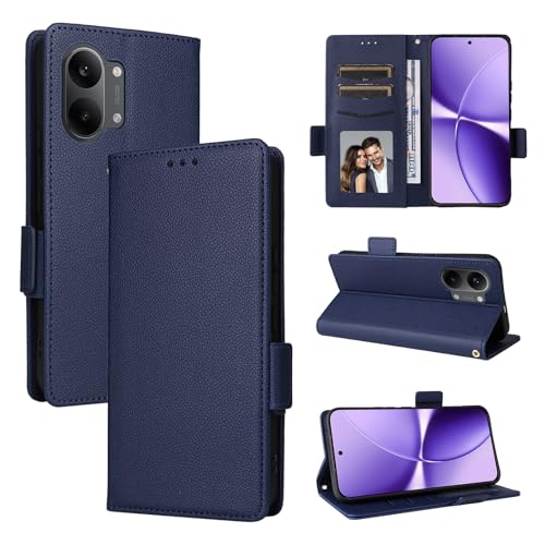 �X�}�z�P�[�X �Ή��@�� for Tecno Spark Go 3 / Pop 20 �X�}�z�P�[�X�y�t���b�v�X�^���h�E�}�O�l�b�g�J�E�J�[�h�X���b�g�t���E�H���b�g�z Blue