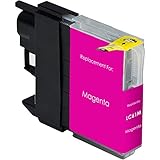 Italy's Cartridge Brother LC 985 Tintenpatrone, Magenta für Dcp J315W, Mfc J410, Dcp J125, J515W, Mfc J265W, LC985, 20 ml