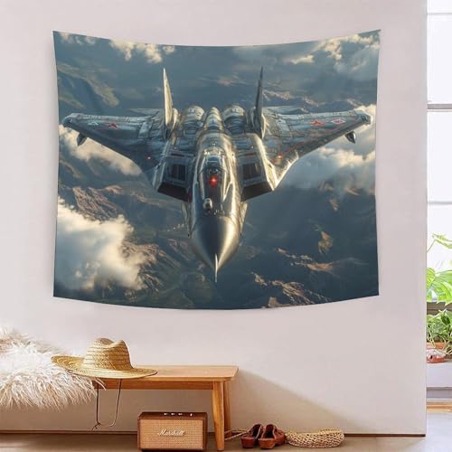 Tapisserie murale avion 3D grand format pour habiller un mur vide