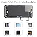 for iPhone 13 Pro Max Screen Replacement Kit with Earpiece Flex Cable Proximity Sensor 3D Touch LCD Screen Display Digitizer A2484 A2641 A2643 A2644 A2645 6.7 inch