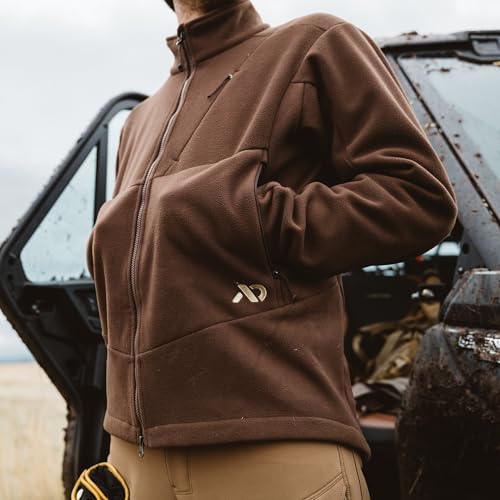 First Lite Men's Challis Fleece - Windproof Soft Shell Camo Hunting Jacket, Hoodless Thermal Layer Hunting Gear For Men2