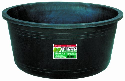 Tuff Stuff Products KMB102 Circular Tub, 37-Gallon