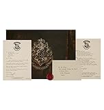 Harry Potter Personalized Hogwarts Acceptance Letter - Official Replica Set with Custom Name, Wax Seal & Presentation Folder