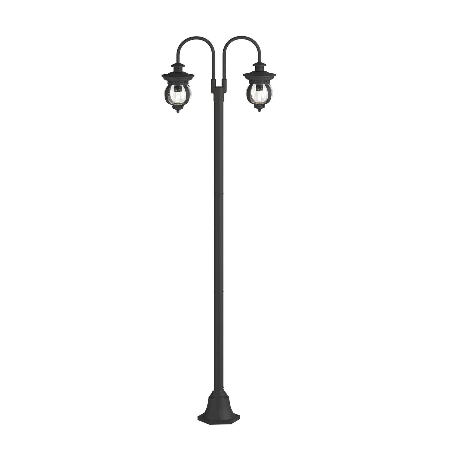 Lindby Outdoor Light Farley, 215 Cm, 2-Bulb, Ip44, E27
