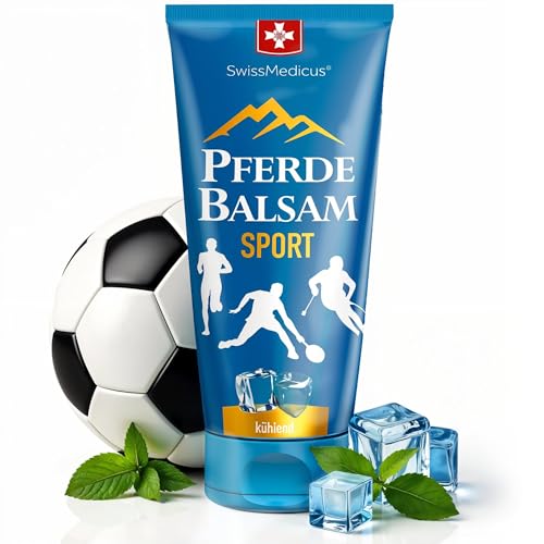SwissMedicus Pferdebalsam Sport, Massagegel mit Magnesium Komplex, 200 ml – Ansicht 1