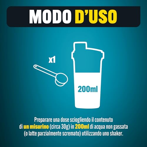 Enervit Pure-Pro 100% Whey Protein Gusto Cacao, Proteine in Polvere Isolate per Massa, 100% Proteine del Siero del Latte, Concentrato con Vitamina B6, Ideale per il Recupero Post Workout, 750 g - Immagine 4
