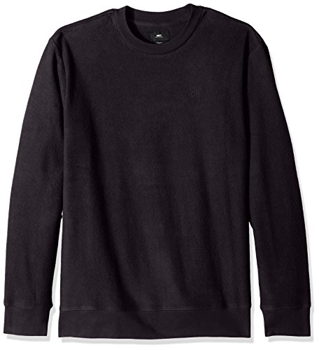 Obey Men's Prospect Crew Neck Fleece Ii Sweatshirt, Faded Black, 2XL