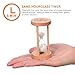 GOOHOCHY 2pcs Elegant Glass Sand Timer with Frame Decorative Hourglass for Home Kitchen Timer and Management Tool Unique Present for All Occasions