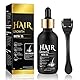 Bartroller + Bartöl, Bartöl Herren Bartwachstum Kit, Bartwuchs-Set,Bartpflege Set FüR MäNner, mit Bartroller und Bartwachstum Serum für Männer