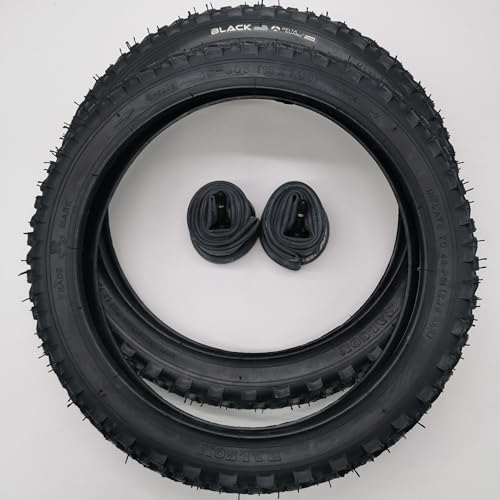 Ralson 2X 16 Zoll MTB Reifen + AV Schläuche | 16x1.95 | ETRTO 50-305 mit...