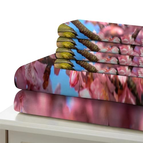 Housses de couettes 3D microfibre parure lit oiseau avec zip durable