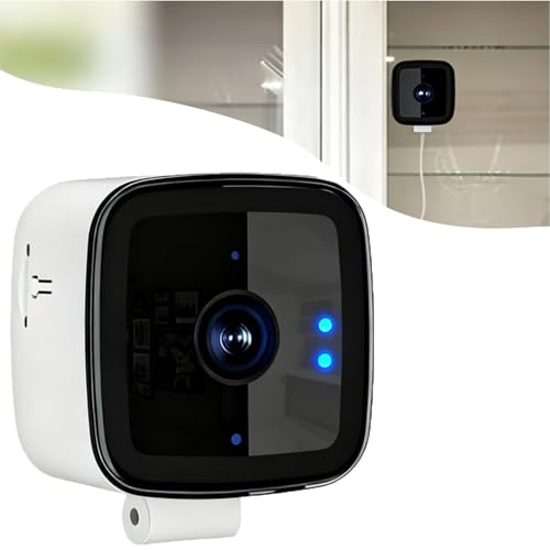 JORCEDI Safeview Window Camera Smart Indoor/Outdoor Security Camera with Night Vision & Motion Detection Protect Your Home Family & Property Protection Home & Flat (2.4G With32GB)