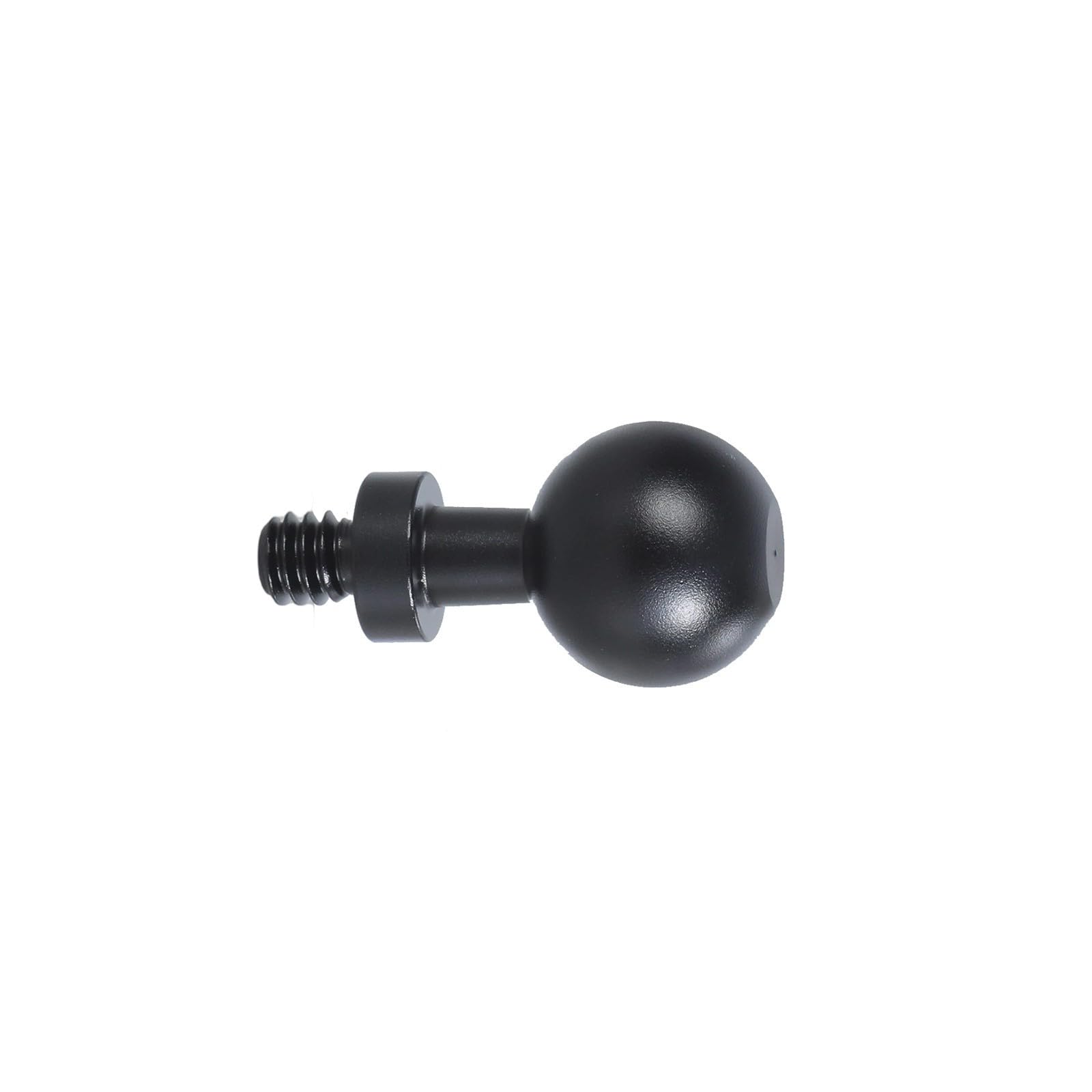Maxtonser 17mm Ball Head 1/4 Screw Adapter Aluminum Motorcycle Phone Holder Adapter Simple Installation for Phone Mounts & Tripods
