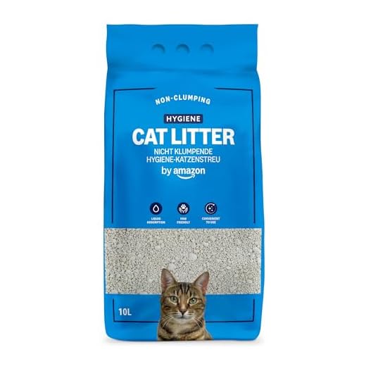 Hygienische klumpenfreie Katzenstreu von Amazon
