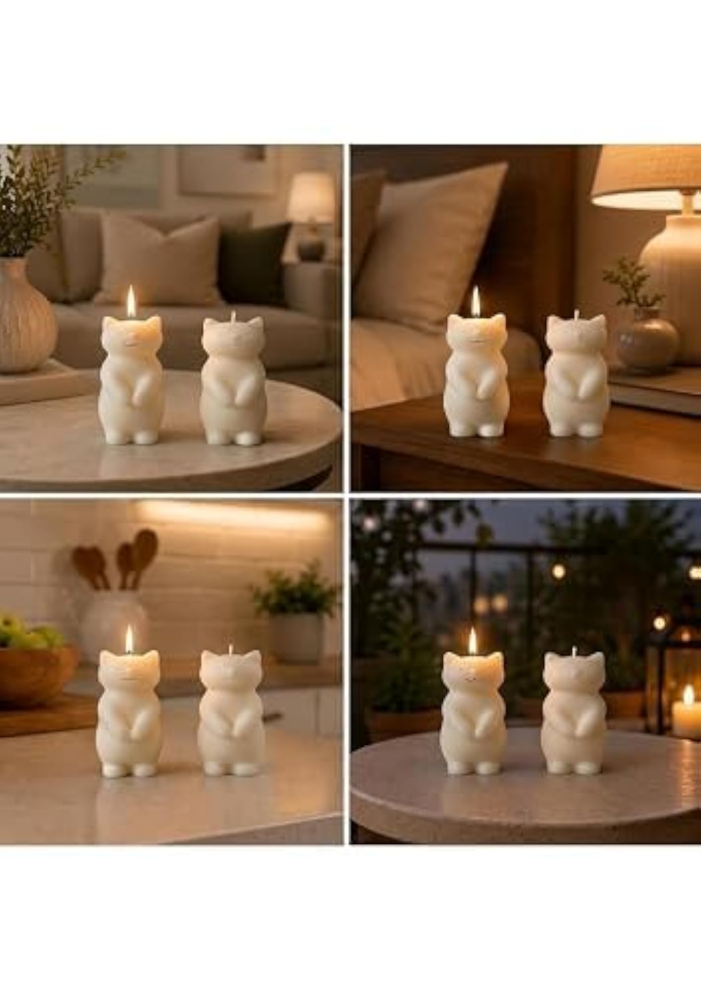 Beautiful Soy Wax Candles for Home Decor