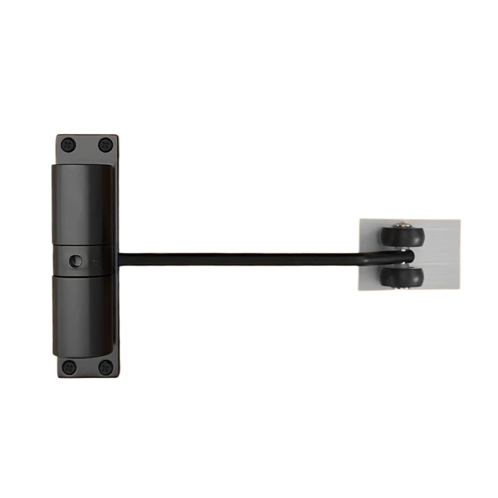 Forvexilla Black Adjustable Automatic Door Closer Safety Spring Furniture Door Hardware