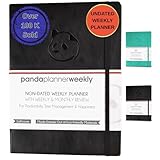 Panda Planner Weekly 2026, Undated Weekly Planner for Office, School & Home – 8