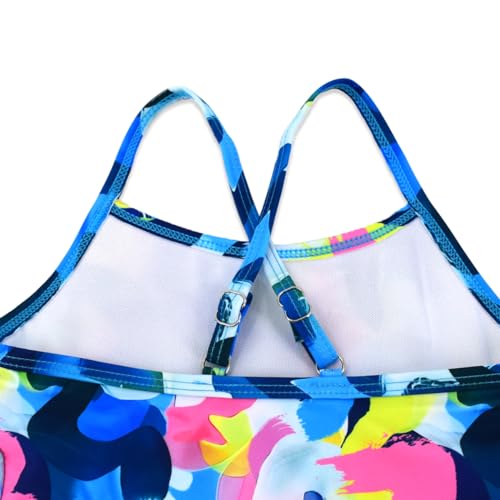 Image of Girls One Pieces Swimsuit Cute Swimwear Bathing Suits 2-12 Years