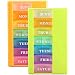 Medicine Organizer with 7 Small Pill Organizers 3 Times a Day Large Stackable Pill Dispenser for Supplement Vitamin Pills (Green+Orange)