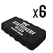 Produktbild Stationery Island Whiteboard Schwamm Magnetisch  Magnettafel, Blackboard, Whiteboard Löscher Schwarz 6er Pack