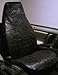 Allison 650266 Genuine Leather Black Seat Cover