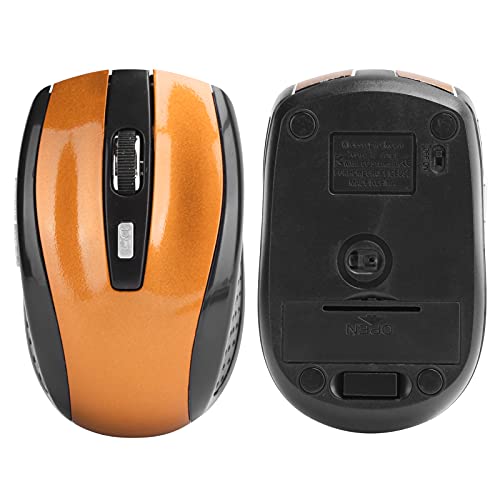 Marvellous Wireless Mouse,Notebook Computer Optical Gaming Accessories 6 Buttons With Adjustable Dpi 250Hz With Usb Receiver For Laptop Notebook (Orange) #TOP6