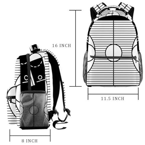 Sac de voyage décontracté et ergonomique à grands compartiments multicolore - 2