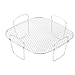 304 Stainless Steel Air Fryer Rack Stackable Grill Mesh Steam Fryer Construction Stainless Steel Cookware for Dehydration