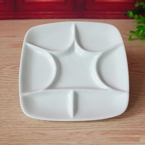 Paleta de cerámica de 7 pozos para proyectos de manualidades y acuarela en casa 2
