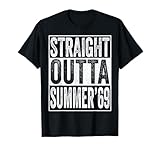 straight outta summer 1969 regali per il 50 ° compleanno 50 anni maglietta
