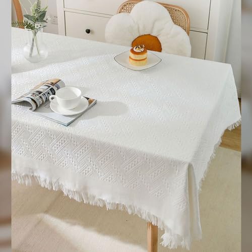 Nappe de table tricotée protectrice contre les rayures de bureau