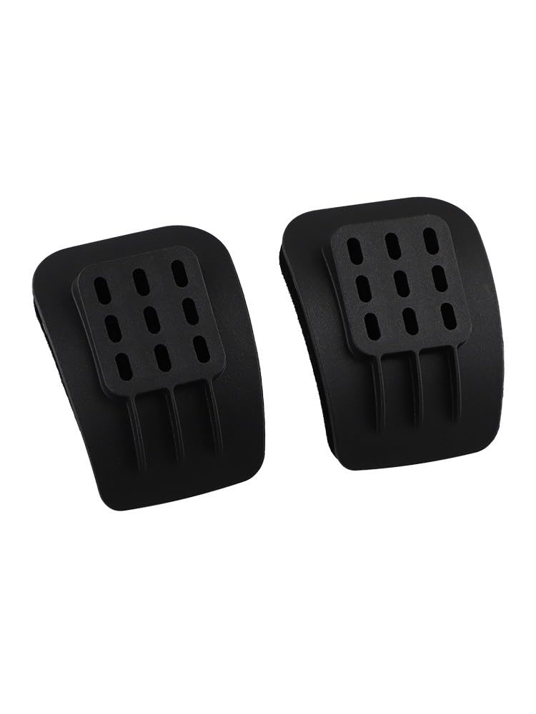 EasyByMall Triathlon Lenkerpolster TT Aerobar Ellenbogenauflagen Softschaumkissen für Schnellspannstangen Schwarz 2er-Pack