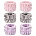 Wteehn 6pcs Wrist Bands for Washing Face Wash Wristbands Wrist Towels Arm Bands for Skincare Makeup Wrist Cuffs Spa Wrist Scrunchies