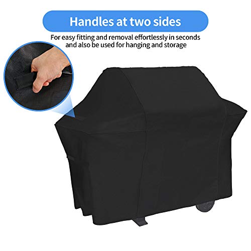 Nexcover Grill Cover, 72 Inch Waterproof Bbq Cover, 600D Heavy Duty Gas Grill Cover,Rip Resistant Barbecue Cover For Weber,Brinkmann, Char Broil, Holland (72 Inch) #TOP5
