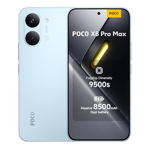 XIAOMI POCO X8 Pro MAX Smartphone 12+256GB Blue Flagship Dimensity 9500s