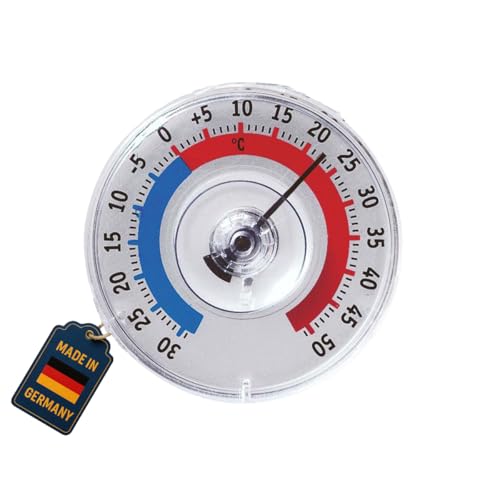 TFA Dostmann Twatcher Fensterthermometer, 14.6009.30, außen, wetterfest,...