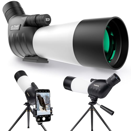 25-75x60 スポッティングスコープ YZMscopewhite