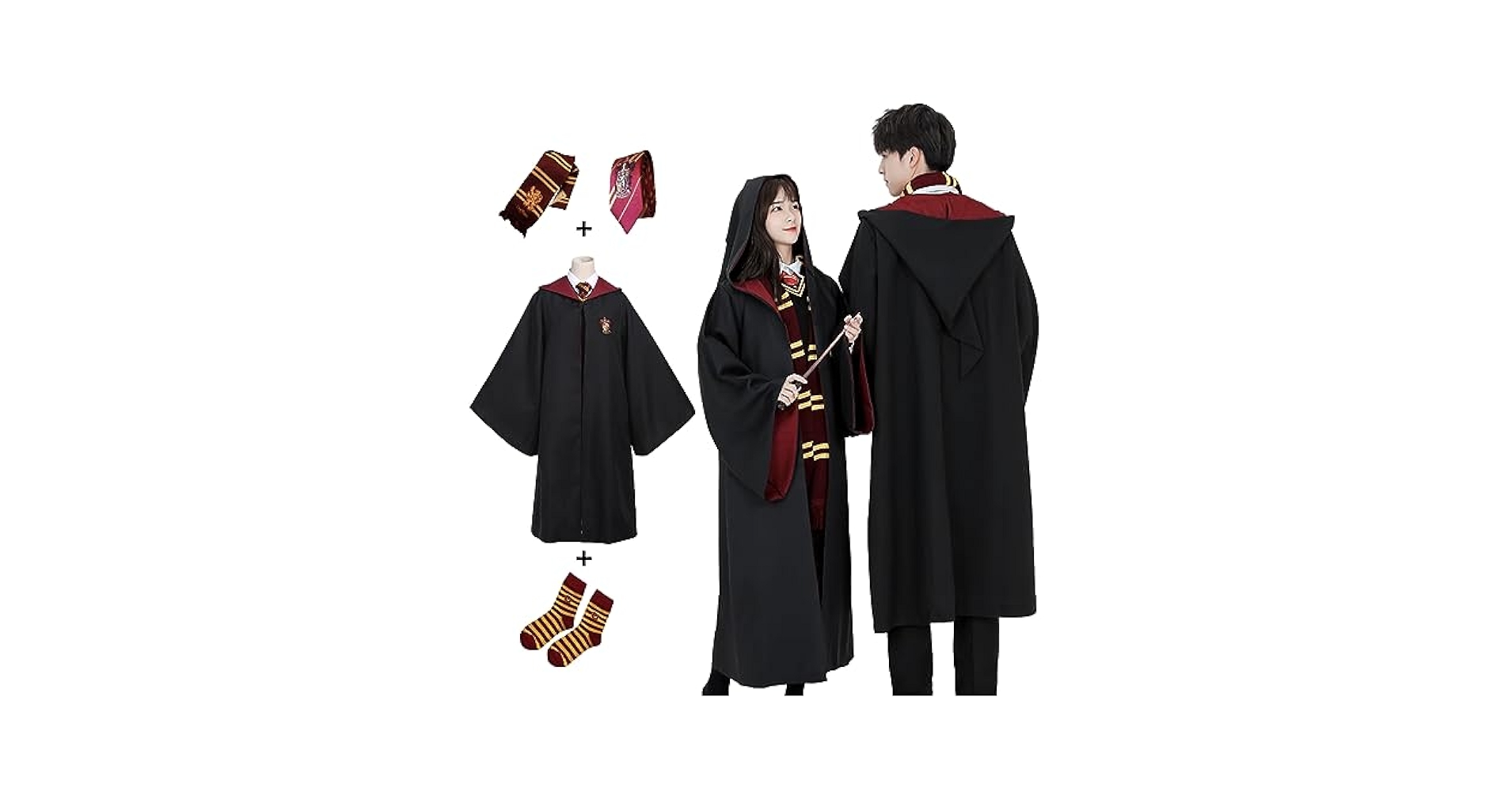 hanaページ　ハリーポッター　ローブレイブンクローM　スリザリンMセット ハリーポッター スリザリンのローブ M: コスプレ｜ムービック
