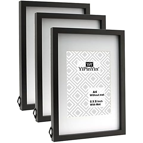 YiPinYin A4 Black Picture Frames Set Cover
