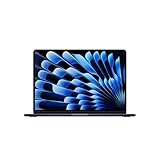 Apple 2026 MacBook Air M5チップ搭載13インチノートブック：AIとApple Intelligence、13.6インチLiquid Retinaディスプレイ、16GBユニファイドメモリ、512GB SSDストレージ、12MPセンターフレームカメラ、Touch ID - ミッドナイト