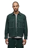 HUDSON Men's Shirt Jacket, Smoke Pine