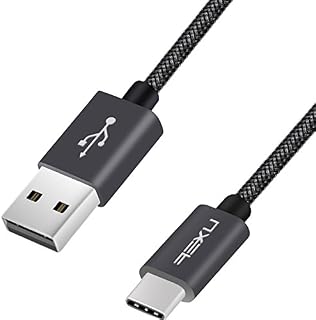 NXET Sony Xperia PRO-I/1/5/10 Plus/L4/L3/XZ3 XZ2 XZ1 XZ Premium/X Compact/L1/L2/XA2/XA1 Ultra Charging Cable, Fast USB-C USB Type-C Charger Data Cable Lead (2m / 6.5ft)
