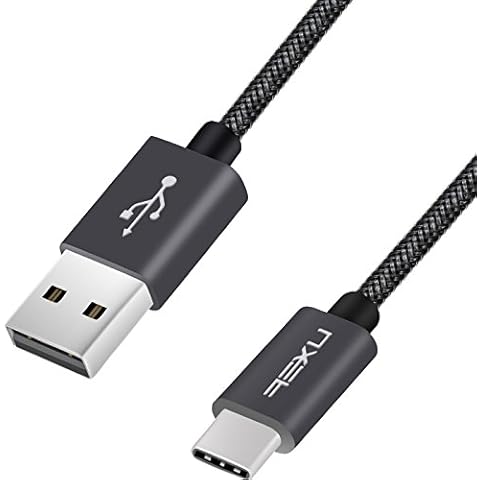 NXET Sony Xperia PRO-I/1/5/10 Plus/L4/L3/XZ3 XZ2 XZ1 XZ Premium/X Compact/L1/L2/XA2/XA1 Ultra Charging Cable, Fast USB-C USB Type-C Charger Data Cable Lead (2m / 6.5ft) Cover