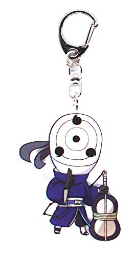 Preisvergleich Produktbild Unbekannt Naruto Schlüsselanhänger mit Chibi Figur (Uchiha Obito)