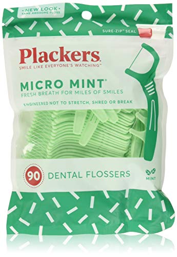 Plackers Zahnseide Micro Mint - 90 Count Cover